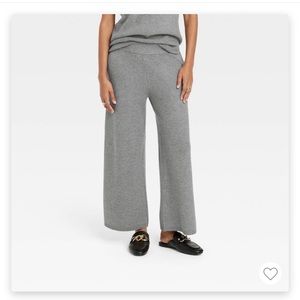 NWT - A New Day High-Rise Ribbed Sweater Wide Leg Pants
